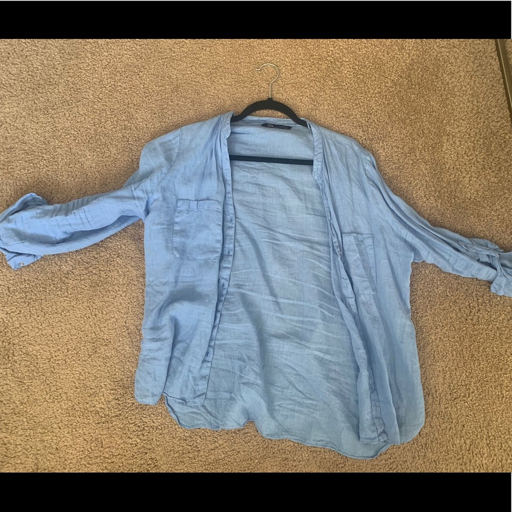 Zara shirt. ACCEPTING OFFERS